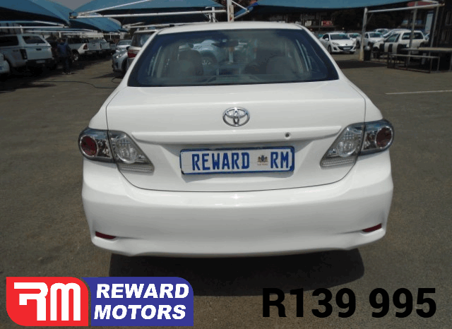 2018 TOYOTA COROLLA QUEST 1.6 FOR SALE IN BOKSBURG full