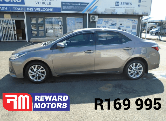 2017 TOYOTA COROLLA 1.8 EXLUSIVE CVT FOR SALE IN BOKSBURG full