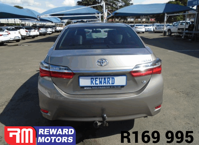 2017 TOYOTA COROLLA 1.8 EXLUSIVE CVT FOR SALE IN BOKSBURG full