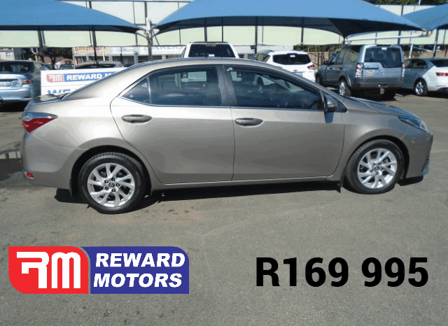 2017 TOYOTA COROLLA 1.8 EXLUSIVE CVT FOR SALE IN BOKSBURG full