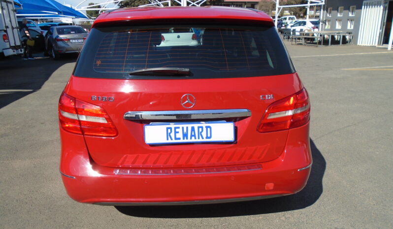 2013 MERCEDES-BENZ B180 CDI A/T FOR SALE IN BOKSBURG full