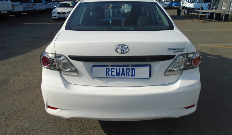 2016 TOYOTA COROLLA QUEST 1.6 FOR SALE IN BOKSBURG