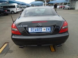 2011 MERCEDES-BENZ SLK200 A/T FOR SALE IN BOKSBURG